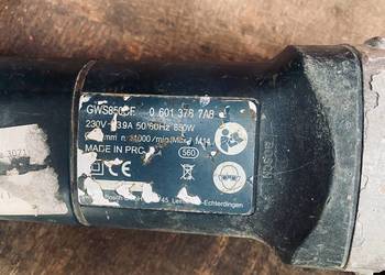 SZLIFIERKA KĄTOWA BOSCH GWS 850CE