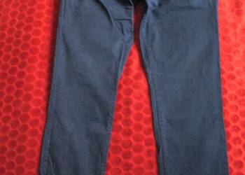 Spodnie - granatowe męskie - W 34 / L 36- pas 94 cm Next