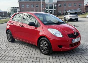 Toyota Yaris 1.3 86km LPG 2007r 5-Drzwi Super Stan Długie Opłaty Klima
