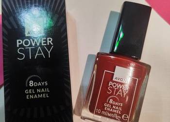 Żelowy lakier do paznokci Avon Power Stay - The Red One 10ml