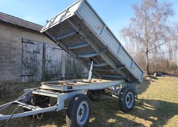 Przyczepa d47 wywrotka na trzy strony