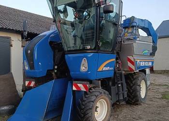 kombajn całorzędowy do aronii porzeczki agrestu Braud New Holland