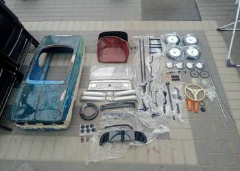 Moskwicz azak mk2 pomalowany proszkowo projekt do ukończenia