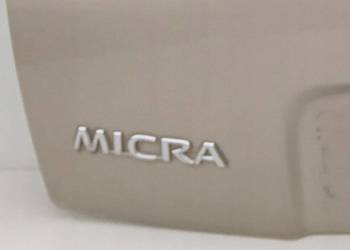 NAPIS ZNACZEK EMBLEMAT KLAPY NISSAN MICRA K12