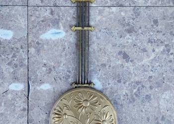 811 Wahadło rusztowe zegara ściennego P42 GB Becker 11,5 dł 33,5cm tłoczone