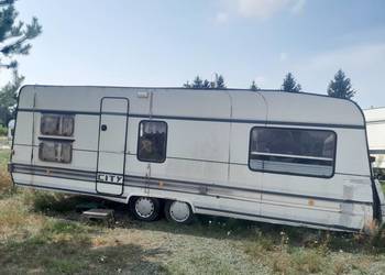 Przyczepa kempingowaXXL z wc transport