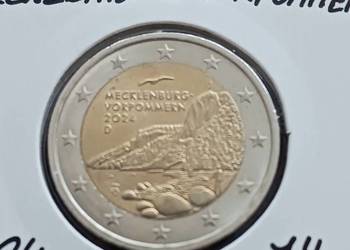 2 Euro Niemcy 2024 r. Mecklenburg-Vorpommern - men. "J"