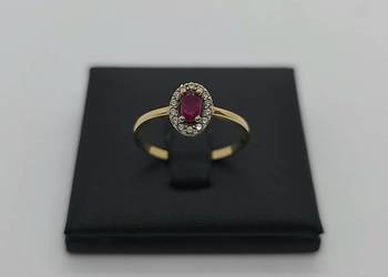 Złoty pierścionek próby 585 - 1,33g (Rozmiar 17) Złoty pierścionek próby 585 - 1,33g (Rozmiar 17)