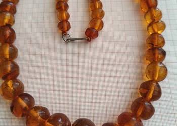 Naszyjnik Bursztyn Vintage