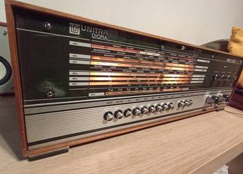 Unitra Diora DMTL-202 25801– kultowe radio hybrydowe PRL (Do renowacji / Na