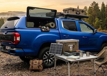 Zabudowa paki Hardtop ForcePro szyby podnoszone -  Maxus T60 / T90 EV