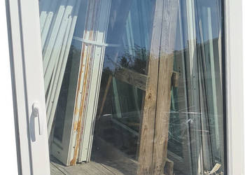 OKNA KacprzaK OKNO PCV 130X138 Używane Plastikowe