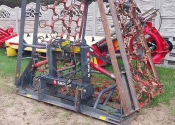 WŁÓKA łąkowa 6m SAPHIR na kretowiny HYDRAULICZNIE składana do góry Agregat3