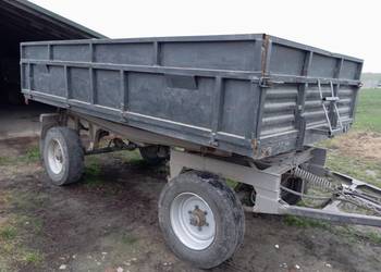 Przyczepa wywrotka d47 zarejestrowana Przyczepa wywrotka d47 zarejestrowana