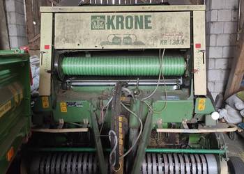 Prasa rolująca belująca krone 130s, krone 130 - likwidacja gospodarstwa