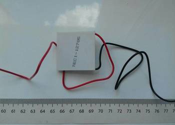 Moduł TEC 12705 termoelektryczny Peltier 40x40mm, chłodnica wodna, układ ch
