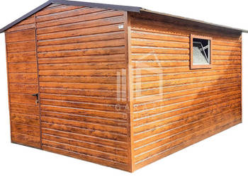 SCHOWEK DOMEK OGRODOWY 3m x 4m - drzwi + okno Dąb  ID153