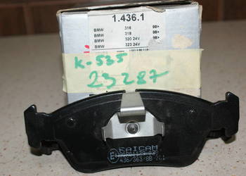 RAICAM 1.436.1 Klocek hamulcowy BMW 3 (E36), 3 (E46), Z3 (E3