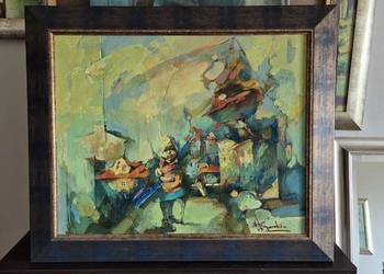 Obraz Olejny / Wacław Sporski - "Wspomnienie z dzieciństwa" (2007)