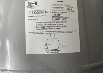 Separator powietrza Reflex LA 200