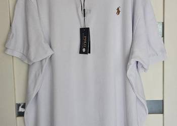 Ralph lauren XXL piękna koszulka biała t shirt Usa nowa  limited edition
