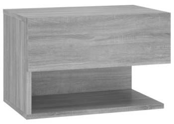 Wisząca szafka nocna szary dąb sonoma WM-816948