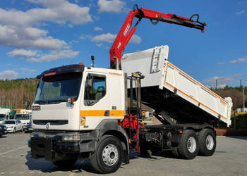 Renault Kerax 26.370 6x4 Mocny HDS FASSI F110 Bez Luzów i Wycieków + Wywro…