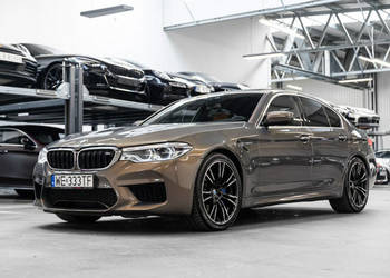 BMW M5 Salon Polska, Bezwypadkowy, Bowers & Wilkins Diamond, Head-up. F90