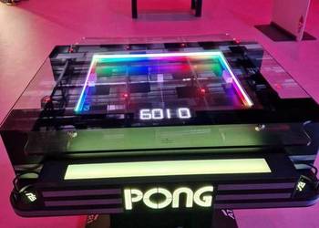 Atari pong - automat retro - stolik koktajlowy - wynajem