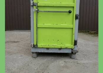 Belownica prasa zgniatarka do folii kartonu odpadów śmieci papieru Dixi 4 s