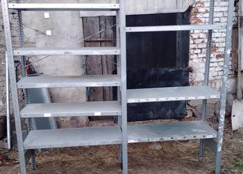 Sprzedam Regały metalowe półkowe Sprzedam Regały metalowe półkowe