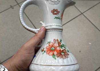 Dzbanek karafka Porcelana Chodzież złocenia pro vintage retro Dzbanek karafka Porcelana Chodzież złocenia pro vintage retro