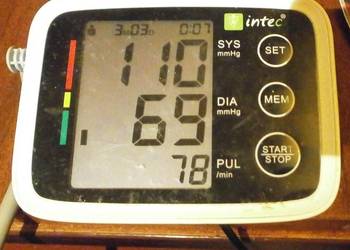 Ciśnieniomierz Automatyczny INTEC U100LH Naramienny z Głosem.