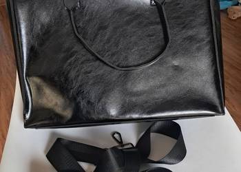 nowa czarna torba 38x30x8 cm brak metki