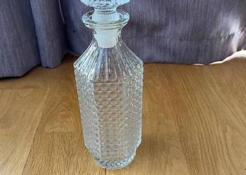 Karafka PRL – szkło kryształowe, okrągła, 500 ml