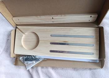 Drewniana półka organizer na zabawki i Toniebox i figurki Tonies