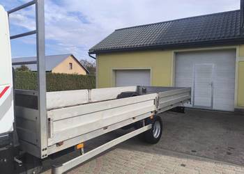 Skrzynia ładunkowa paka zabudowa burtowa iveco atleon 6m x 2,2m ALU 80