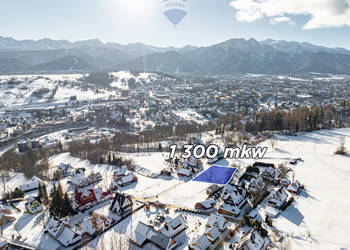 Działka budowlana z drogą - Zwijacze, Zakopane