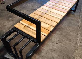 Ławka ogrodowa w nowoczesnym stylu