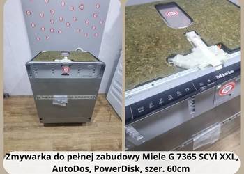 Zmywarka do pełnej zabudowy Miele G 7365 SCVi XXL, AutoDos, PowerDisk