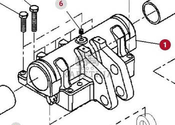 Massey Ferguson 8470 8480 Łożysko Mocowanie Wałka Podnośnika CZĘŚCI G93086…