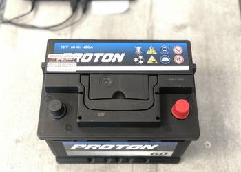 Akumulator PROTON 60Ah 480A EN PRAWY PLUS niski
