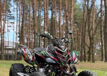 Yamaha raptor 700R 2008r. Kat.B, 2 komplety kół, Bez wkładu