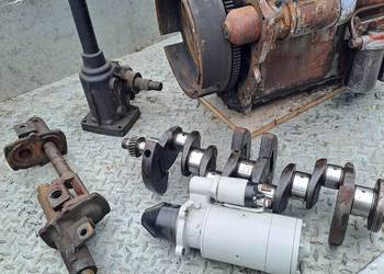 Ursus c 4011 silnik rozrusznik kolumna wał