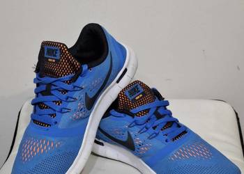 Buty 37,5 Nike Free niebieskie unisex młodzieżowe sportowe