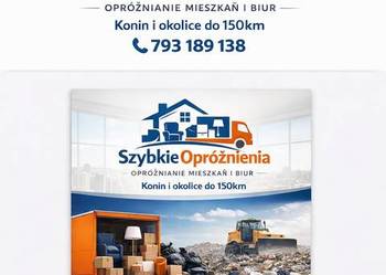 Szybkie Opróżnianie Mieszkań Biur Garaży Hal
