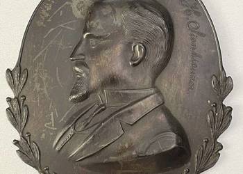 Sienkiewicz Henryk plakietka popiersia XIX / XX w.