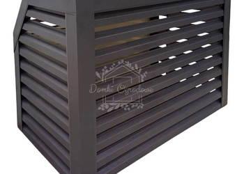 Osłona Pompy Ciepła 120x70x140cm Antracyt Zabudowa ID911