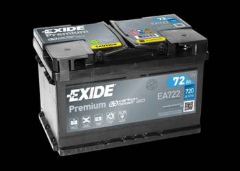 Akumulator 72Ah 720A Exide Premium