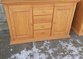 Komoda sosnowa kredens drewno 100% stylowa